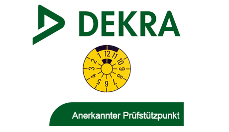 DEKRA anerkannter Prüfstützpunkt